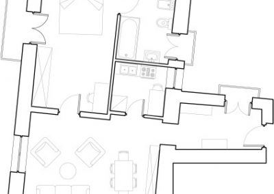 Butera 28 Apartments: Floor plan - Apt. 6